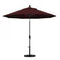 California Umbrella - 9' - Patio Umbrella Umbrella - Aluminum Pole - Burgundy - Pacifica - GSCUF908705-SA36