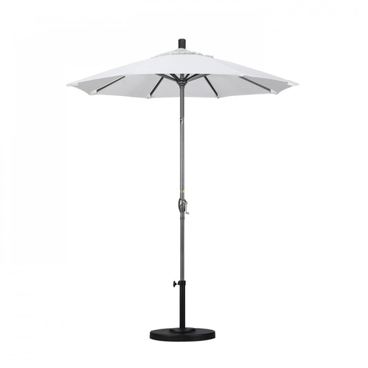 California Umbrella - 6' - Patio Umbrella Umbrella - Aluminum Pole - Natural - Sunbrella - GSPT608010-5404