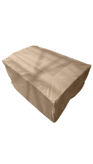 Hiland Heavy Duty Waterproof Two Tiered Fire Pit Cover | HVD-RFP-CVR