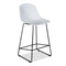 CO9 Design - Madi Counter Stool in Grey, Lagoon, Navy and White | Set of 2
