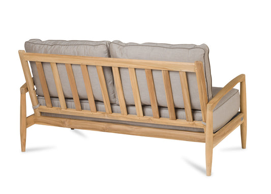 CO9 Design - Monica Loveseat Sunbrella Cushion Set in Cast Ash | [CUSMN55ASH}