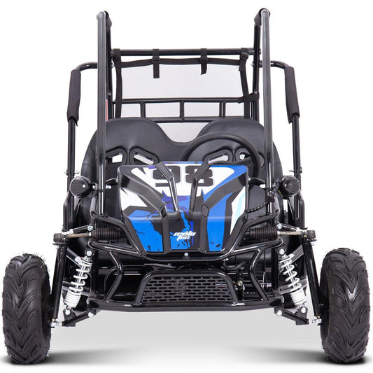 MotoTec Mud XL 60v 2000w Electric Go Kart Full Suspension Blue | MT-Mud-XL-60v-2000w_Blue