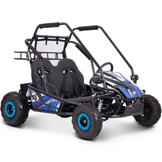 MotoTec Mud XL 60v 2000w Electric Go Kart Full Suspension Blue | MT-Mud-XL-60v-2000w_Blue