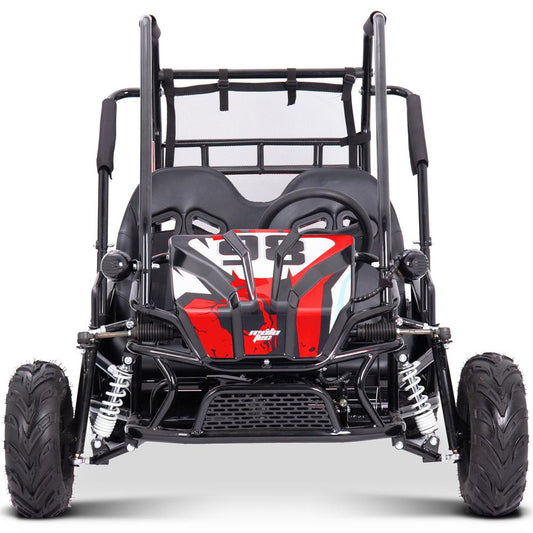 MotoTec Mud XL 60v 2000w Electric Go Kart Full Suspension Red | MT-Mud-XL-60v-2000w_Red