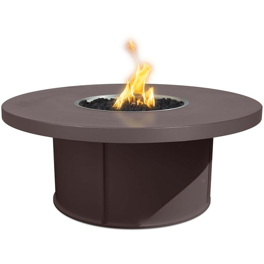 The Outdoor Plus - 60" Marble Fire Table - Power Coated - OPT-MABPC60