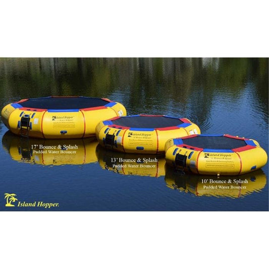 Island Hopper Water Trampolines - 10' Island Hopper "Bounce & Splash" - Recreational Grade - 10'BNS