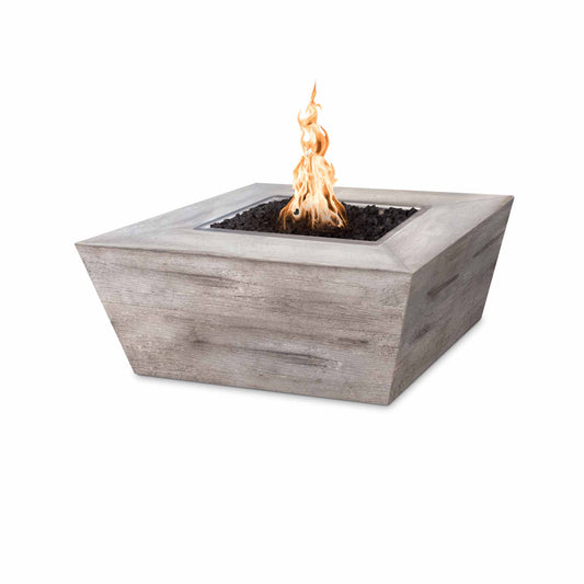 The Outdoor Plus - 36" Square Plymouth 16" Tall Fire Pit - OPT-PLMS36LW
