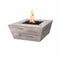 The Outdoor Plus - 36" Square Plymouth 16" Tall Fire Pit - OPT-PLMS36LW
