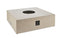 Outdoor Greatroom - 48" x 48" Square Ready-to-Finish Fire Pit Table Base w/Aluminum Top, BI28DSING burner, 2 vents, DSI-CP control panel. Made in USA - RTF48SDNG-K