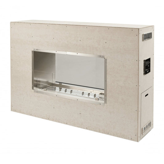 Outdoor Greatroom - 40" Linear Ready-to-Finish Single-Sided Gas Fireplace with Direct Spark Ignition (LP) - RLFP-40DLP