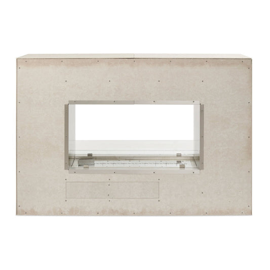 Outdoor Greatroom - 40" Linear Ready-to-Finish See-Through Gas Fireplace with Direct Spark Ignition (NG) - RSTL-40DNG