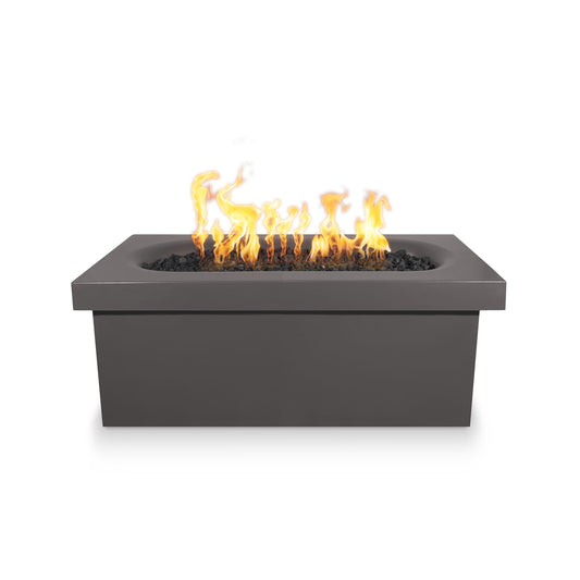 The Outdoor Plus - Ramona 60 Inch Concrete Match Lit Fire Table - OPT-RMNRT60