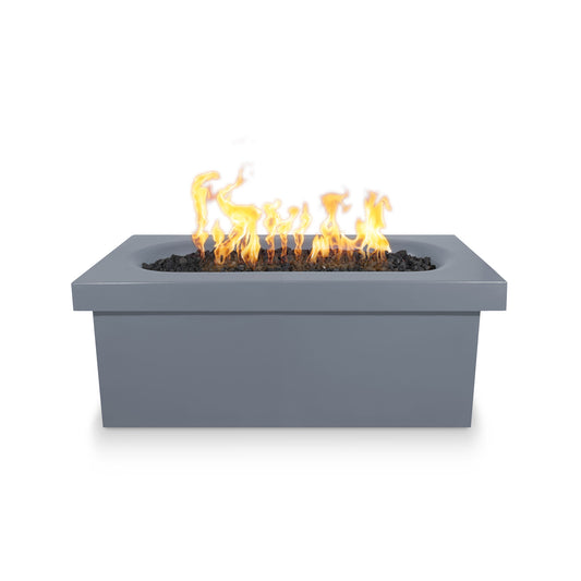 The Outdoor Plus - Ramona 60 Inch Concrete Match Lit Fire Table - OPT-RMNRT60