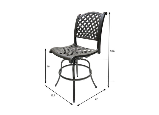Lawton Casual Comfort - 2PC Laced Armless Barstool