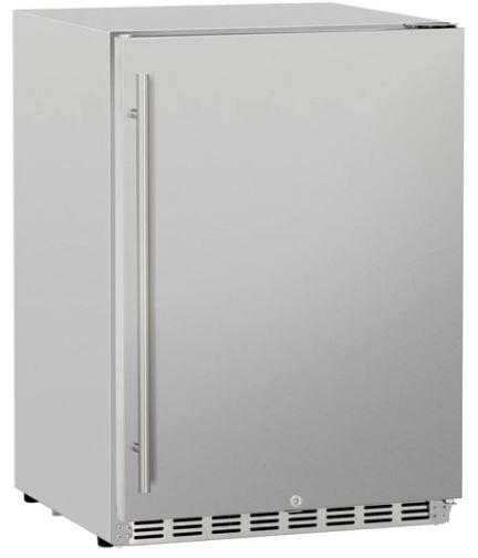 Summerset SSRFR-24D-R Deluxe 23 5/8 Inch 5.3C Outdoor Rated Refrigerator, Left