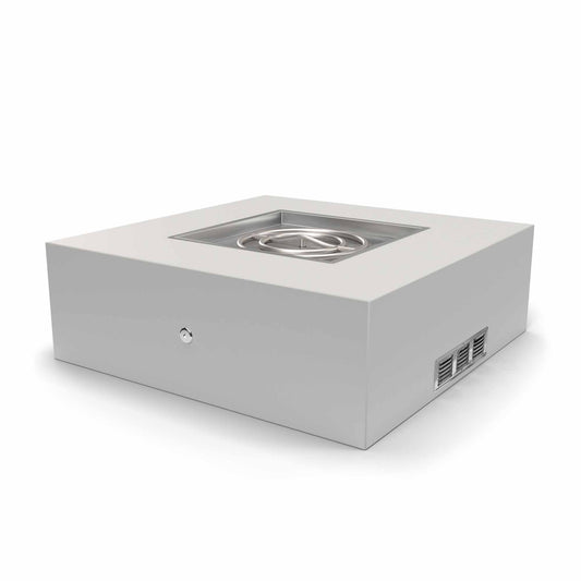 The Outdoor Plus - 36" Square Quad 16" Tall Fire Pit - OPT-S36PB