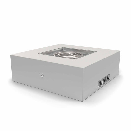 The Outdoor Plus - 48" Square Quad 24" Tall Fire Pit - OPT-S48DRPB