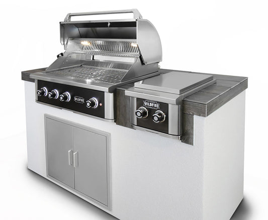 Wildfire Outdoor - Double Door 30"x24" SS - WF-DDR3024-SS