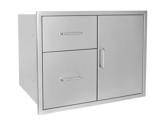 Wildfire Outdoor - Door/ Drawer Combo 30"x24" SS - WF-DDWCOMBO3024-SS