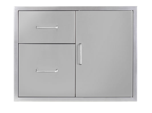 Wildfire Outdoor - Door/ Drawer Combo 30"x24" SS - WF-DDWCOMBO3024-SS