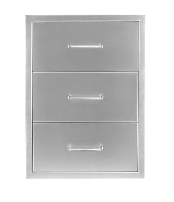Wildfire Outdoor - Triple Drawer 19"x26" SS - WF-TDW1926-SS