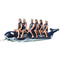 Whale Ride "Elite Class" Banana Boat - 6 passenger, 19' feet in-line seats - PVC-6-WR