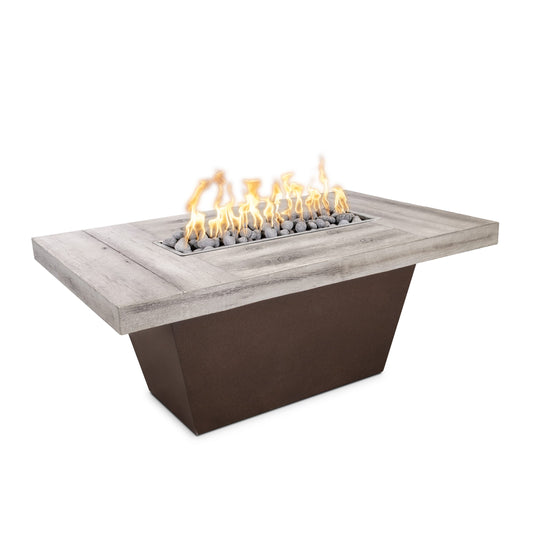 The Outdoor Plus - Tacoma Linear Gas Fire Pit, 24-Inches Tall - OPT-TACW4830
