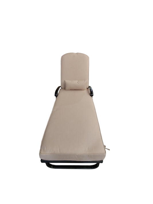 AFD Home Chaise Lounge Elisabeth Swivel Chaise Lounge With Pillow