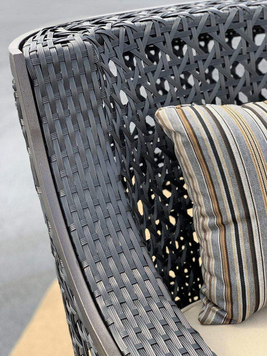 AFD Home Outdoor Barstools Monterey Bar Stool Chair with Cushion and pillow