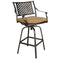 AFD Home Outdoor Barstools Savannah Outdoor Aluminum Bar Stool