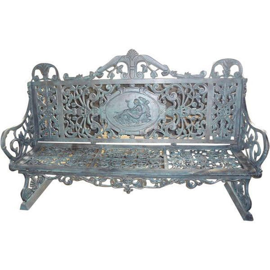 AFD Home Outdoor Bench Cast Iron Bench