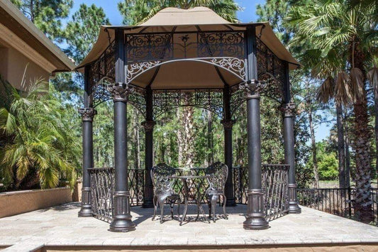 AFD Home Outdoor Decor Bridgeton Moore Estate Gazebo