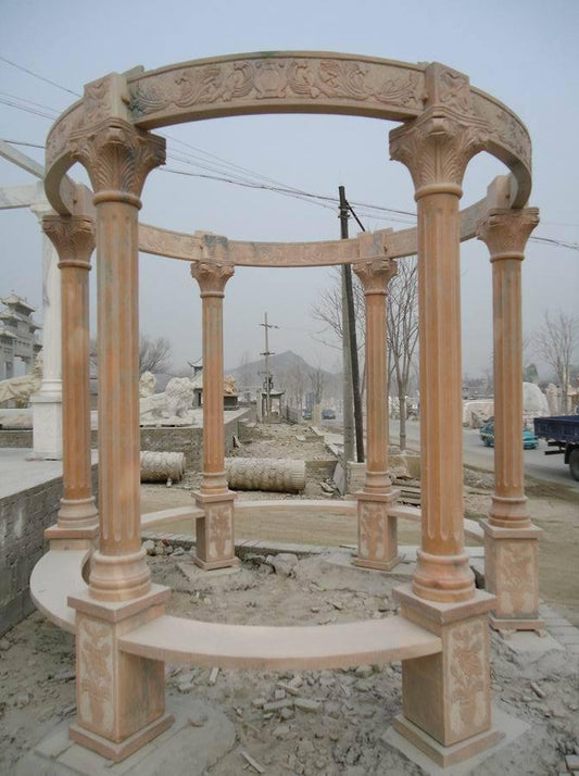 AFD Home Outdoor Decor Gazebo Beige