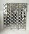 AFD Home Outdoor Decor Silver Metal Geometrical Pattern Room Screen