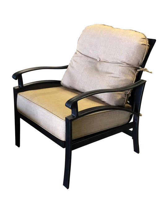 AFD Home Outdoor Dining Chairs Miramar Outdoor Aluminum Motion Club Chair