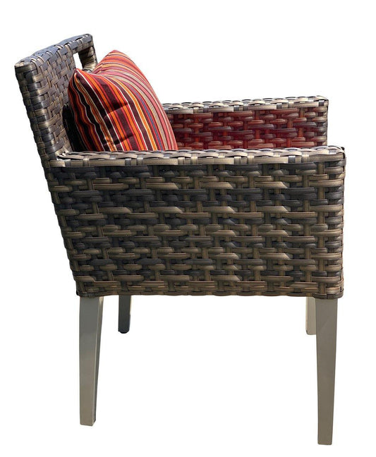 AFD Home Outdoor Dining Chairs Panorama Dining Arm Chair