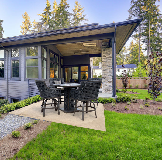 AFD Home Outdoor Dining Set Monterey Outdoor Pub Set Of 5