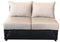 AFD Home Outdoor Sofa Monterey Outdoor Armless 2 Seater