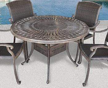 AFD Home Outdoor Table Palladio Round Table 48in