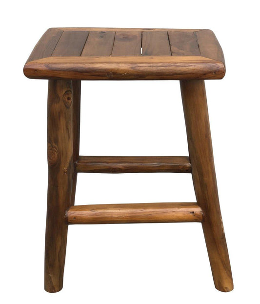 AFD Home Sales Inventory Adirondack Teak Counter Stool