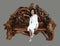 AFD Home Sales Inventory Grand Teak Bench in Natural Finish