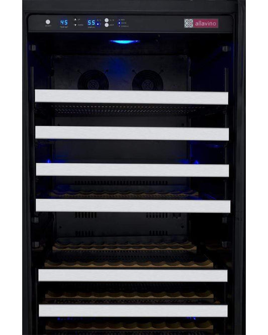 Allavino Wine & Beverage Centers FlexCount Series 128 Bottle Single Zone Wine Refrigerator - VSWR128-1SL20