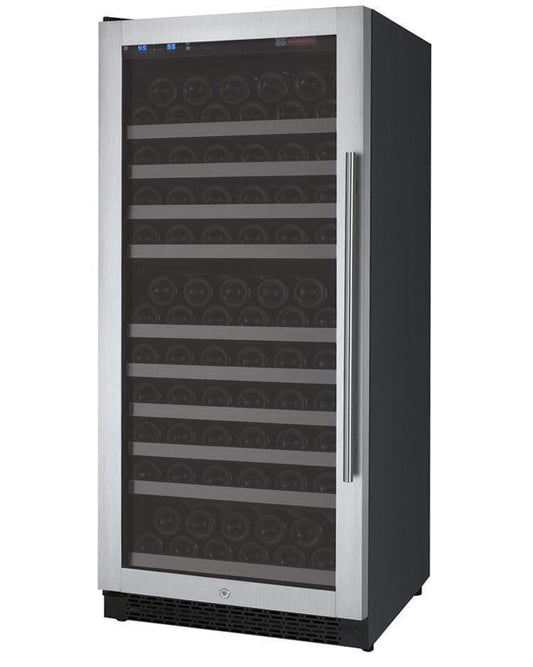 Allavino Wine & Beverage Centers Left Hinge FlexCount Series 128 Bottle Single Zone Wine Refrigerator - VSWR128-1SL20