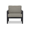 Harmonia Living - Alto Club Chair - Black/Carbon | ALTO-BK-CO-CC