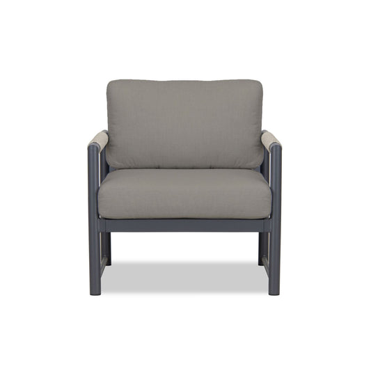 Harmonia Living - Alto Club Chair - Slate/Pebble Gray | ALTO-SL-PG-CC
