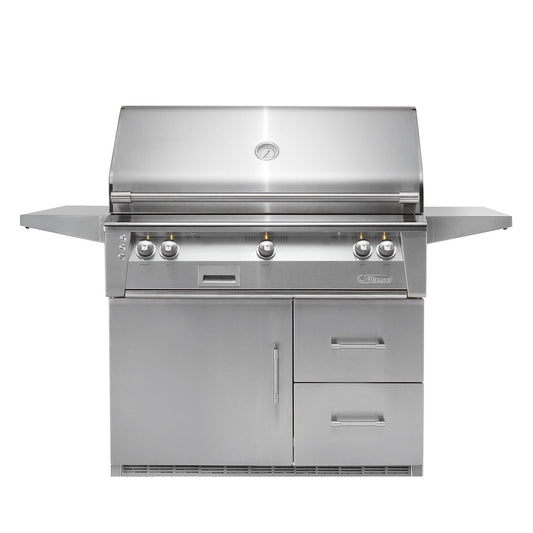 Alfresco ALXE-42RFG Refigerated Cart Grill, 42-Inch