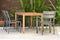Amazonia Outdoor Teak Dining Set Amazonia 7 piece Teak Finish Patio Dining Set ORLRECLOT_4CALI2ARM