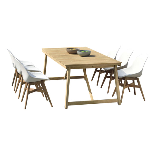 Amazonia Outdoor Teak Dining Set Amazonia 7 piece Teak Patio Dining Set