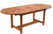 Amazonia Outdoor Teak Dining Set Amazonia 9-Piece Oval Extendable Patio Dining Set | Eucalyptus Wood | Ideal for Outdoors and Indoors