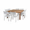 Amazonia Outdoor Teak Dining Set Amazonia 9 Piece Teak Square Patio Dining Set